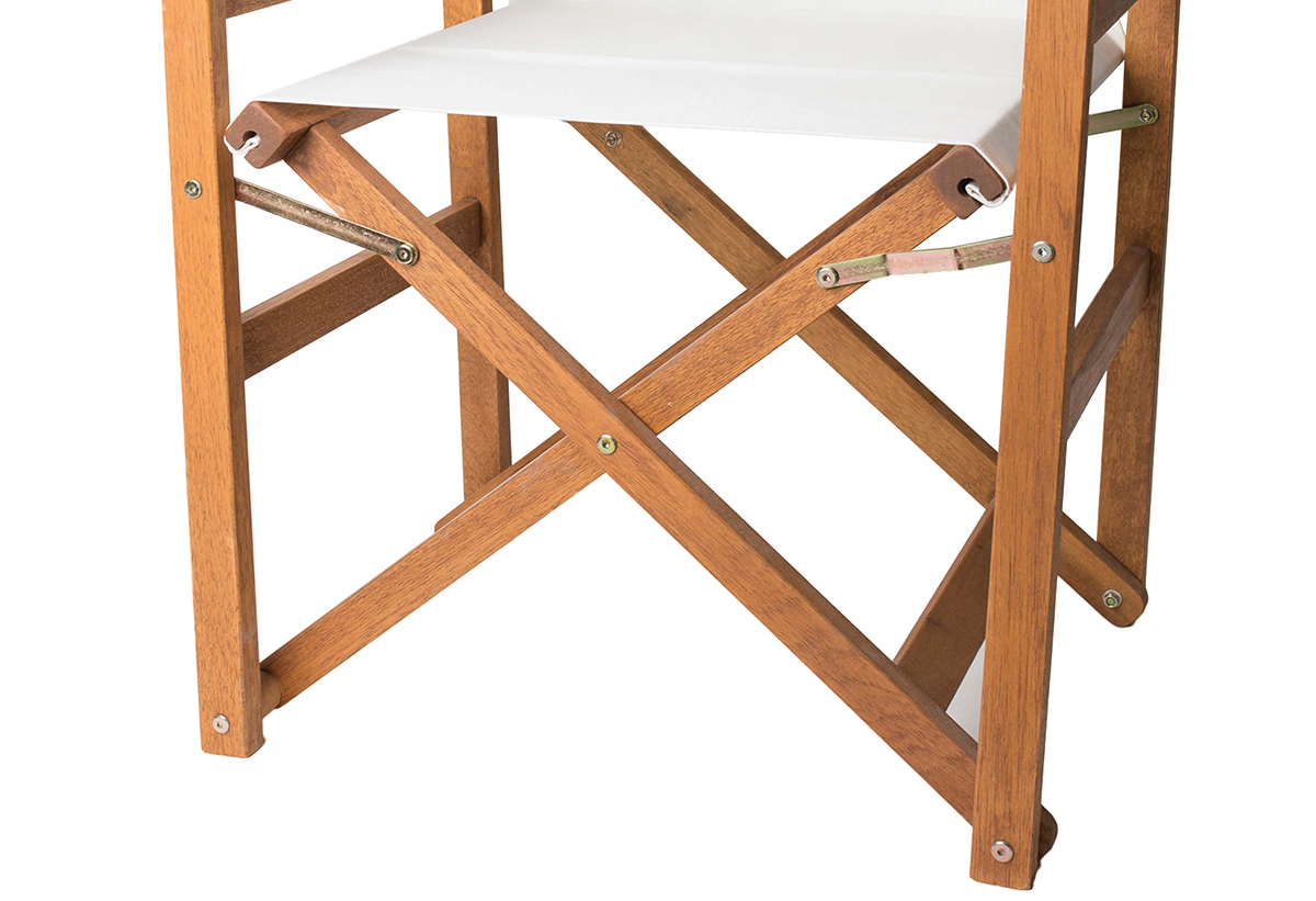 Απεικονίζεται το κάτω μέρος της καρέκλας 